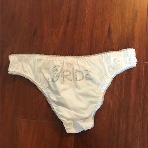 Victoria’s Secret bride panties